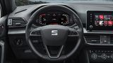 Das Lenkrad ist typisch Seat