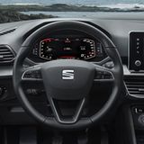 Das Lenkrad ist typisch Seat