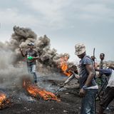 In Accra, Ghana, landen jährlich Millionen Tonnen Elektronikschrott