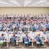 Phnom Penh, Kambodscha: Besuch in einer Fabrik der Firma Seduno