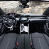 Peugeot 508 SW 1.5 Blue HDI - Cockpit mit zu hoch liegenden Anzeigen