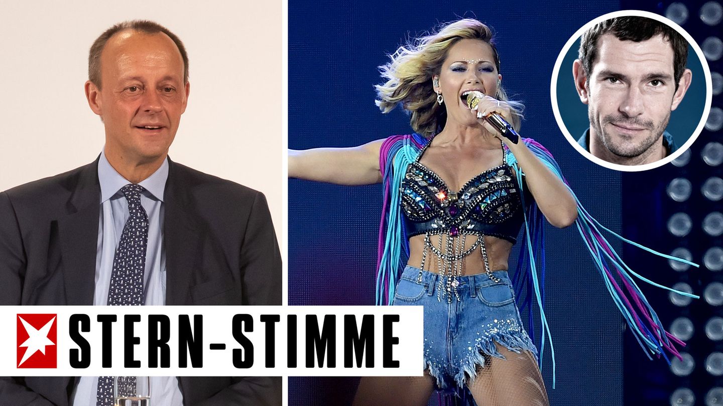 Friedrich Merz und Helene Fischer