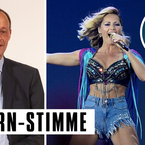 Friedrich Merz und Helene Fischer