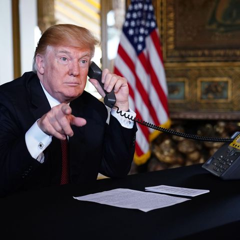 Donald Trump telefoniert mit Soldaten für Thanksgiving