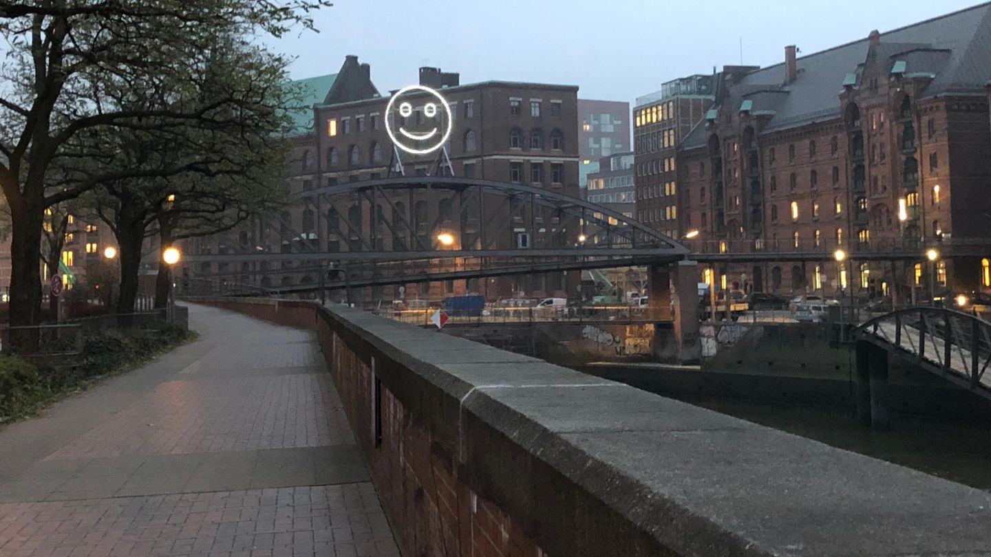 Hamburg: Kunstprojekt "Public Face"
