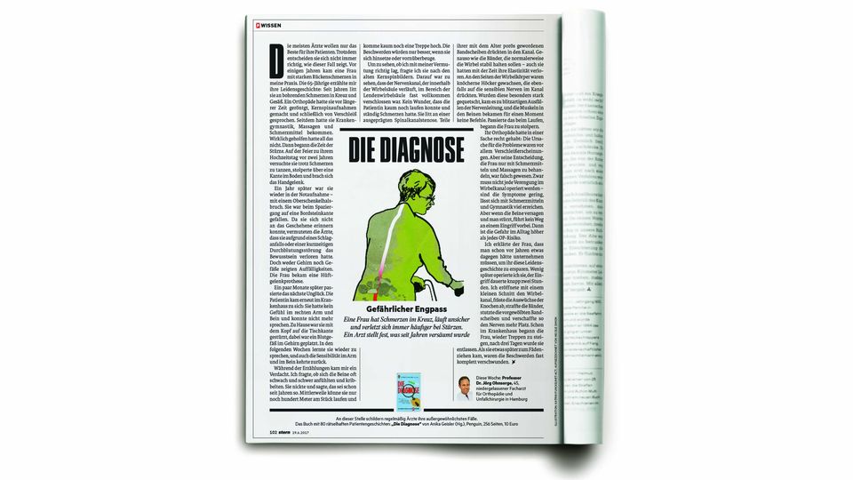 Dieser Bericht führte Dutzende Patienten auf die richtige Spur