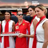 formel 1 - vettel grid girls