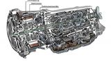 Der Elektromotor ist in das Getriebe integriert