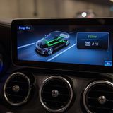 Der Fahrer wird über die Ladeströme informiert