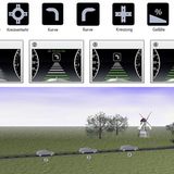 Die Navigationsdaten werden zu einer vorausschauenden Fahrweise genutzt