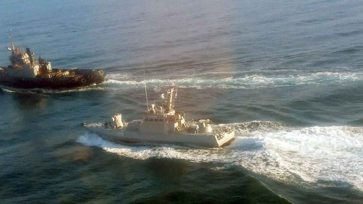 Russisches Schiff rammt ukrainischen Marineschlepper