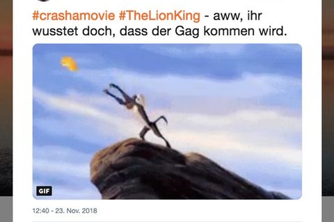 Tweet zu #CrashAMovie