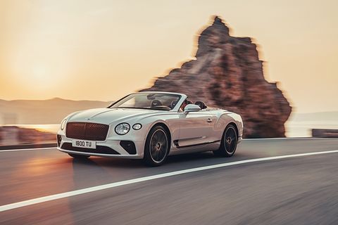 Bentley Continental GT Cabriolet 2019 - und geschlossen kaum weniger sehenswert