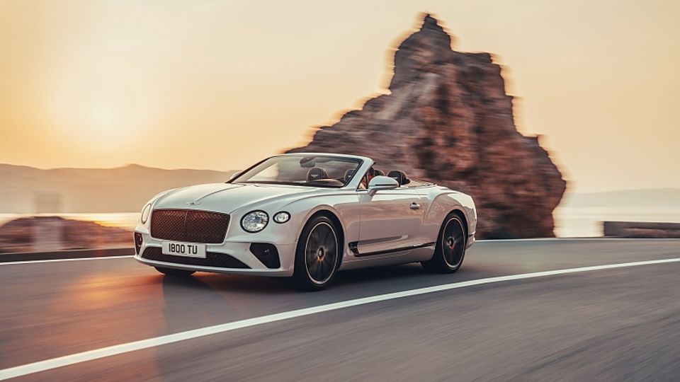 Bentley Continental GT Cabriolet 2019 - und geschlossen kaum weniger sehenswert