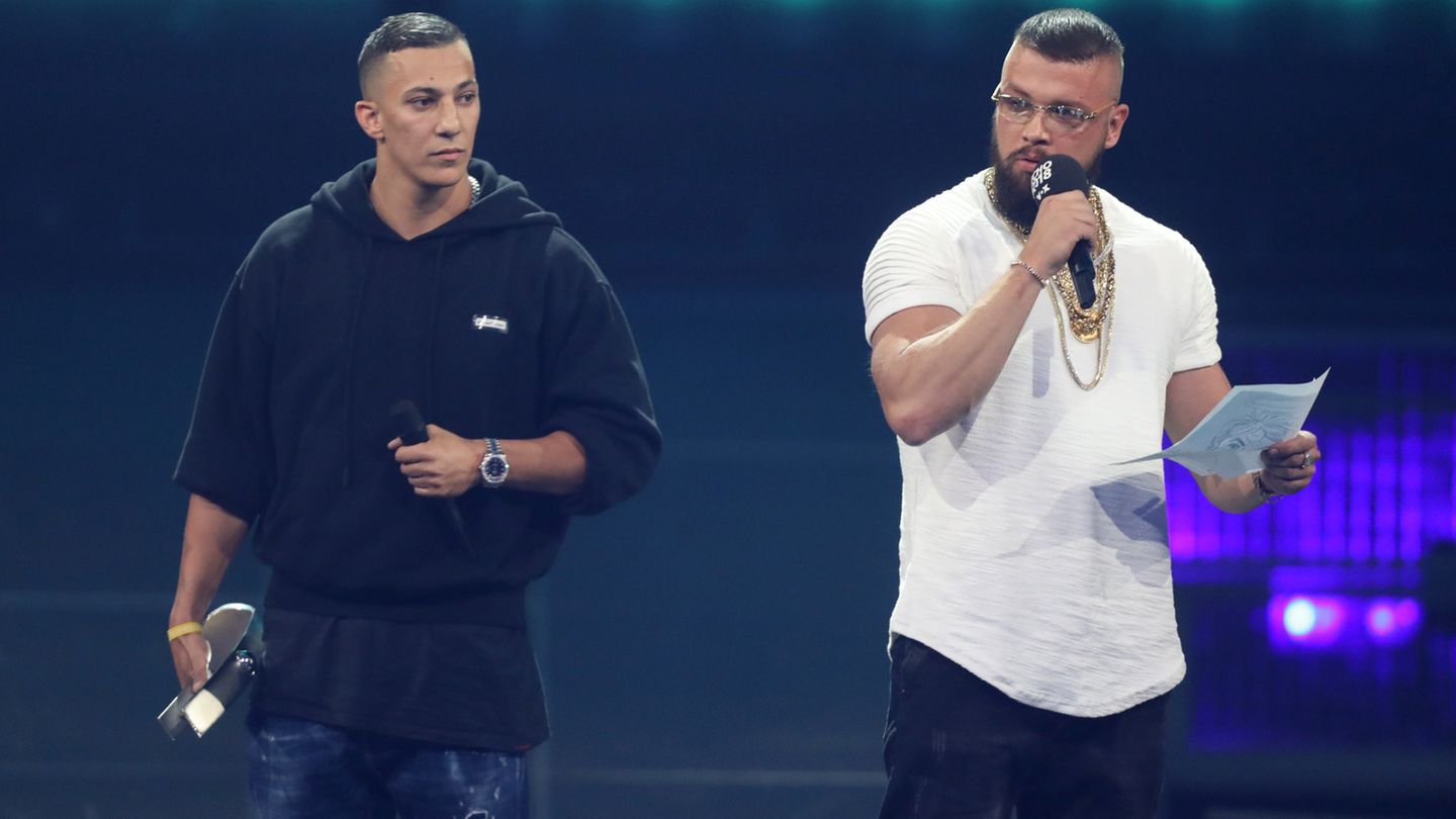 Kollegah und Farid Bang bei der Echo-Verleihung Kollegah und Farid Bang bei der Echo-Verleihung
