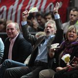 2010 besuchten die beiden noch gemeinsam Basketball-Spiele des FC Bayern