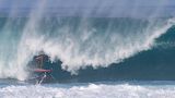 Kalani Chapman mitten in einer Pipeline-Barrel