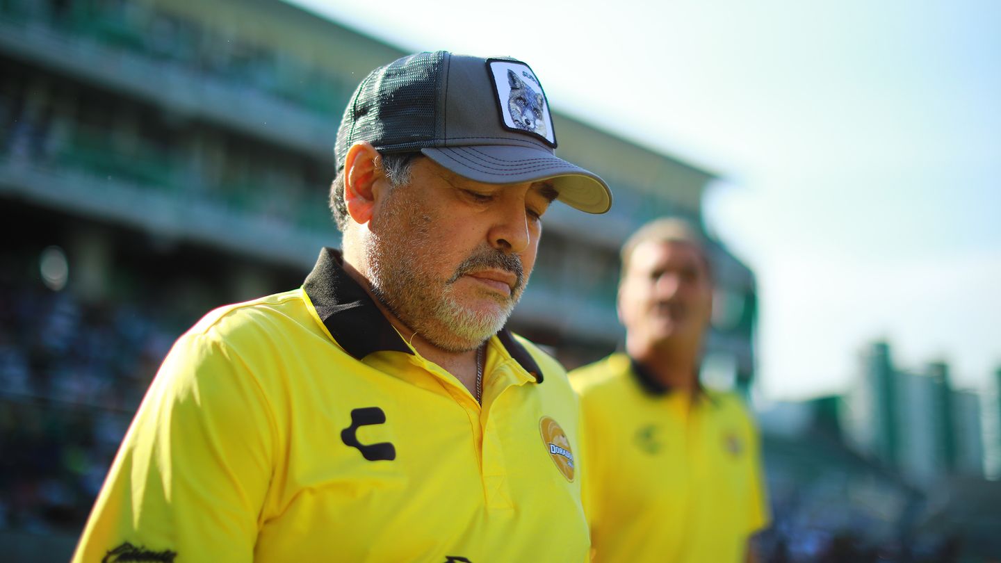 Diego Maradona als Dorados-Coach