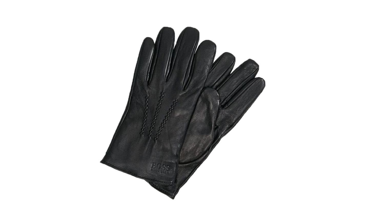Geschenke: Schicke Begleiter für kalte Tage: Mit den richtigen Lederhandschuhen kann man bei einem Mann eigentlich nichts falsch machen. Allerdings sollten Sie auf die passende Größe achten. Dieses Modell ist von Hugo Boss (rund 80 Euro), zu kaufen bei hugoboss.de Schicke Begleiter für kalte Tage: Mit den richtigen Lederhandschuhen kann man bei einem Mann eigentlich nichts falsch machen. Allerdings sollten Sie auf die passende Größe achten. Dieses Modell ist von Hugo Boss (rund 80 Euro), zu kaufen bei hugoboss.de