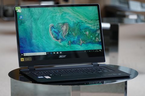 Das Acer Swift 7 hat einen 14 Zoll großen Bildschirm.