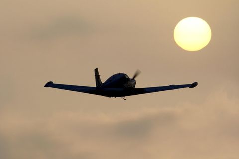 Ein australischer Pilot hat seine Landung verschlafen (Symbolbild)