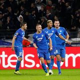 Die TSG Hoffenheim liegt mit drei Punkten auf Platz 3 in Gruppe F.