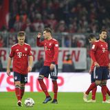 FCB-Spieler nach dem Unentschieden gegen Düsseldorf