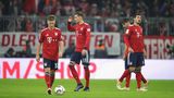 FCB-Spieler nach dem Unentschieden gegen Düsseldorf
