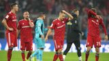 FCB-Spieler enttäuscht nach dem 1:1 gegen den SC Freiburg