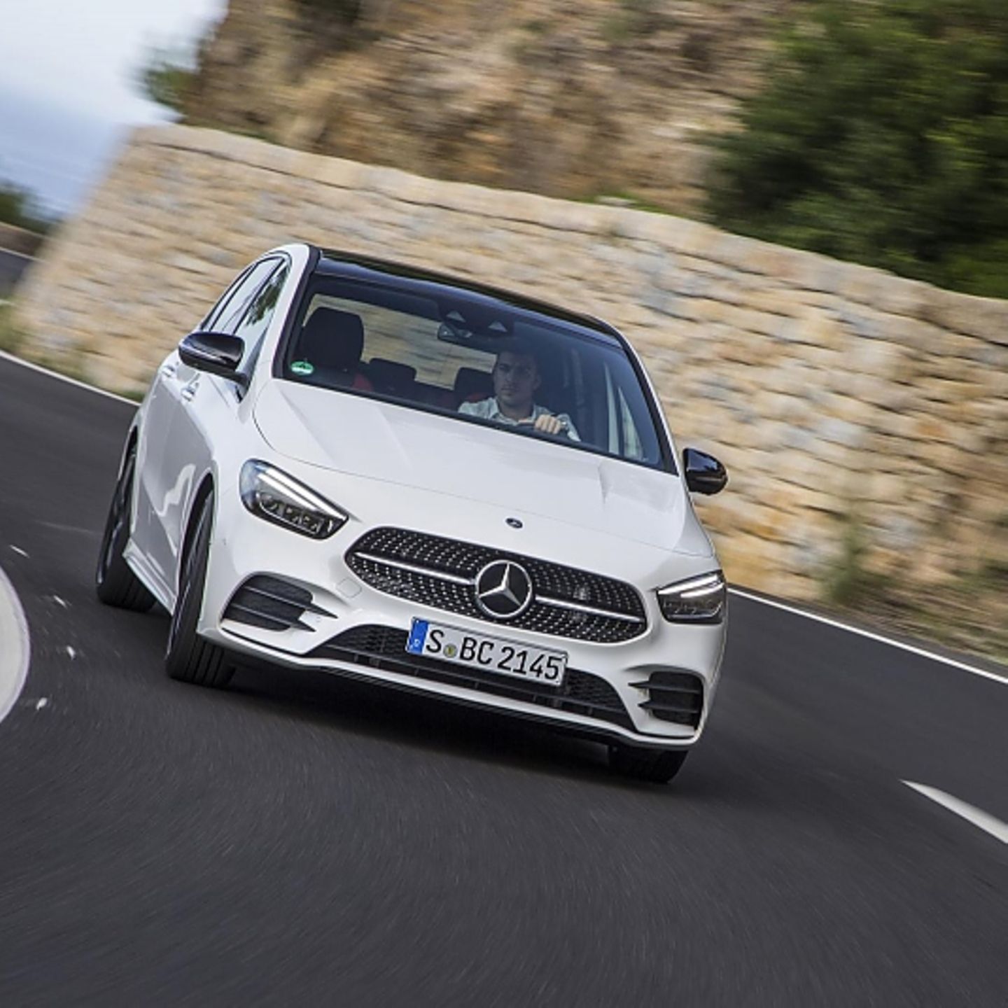 Fahrbericht Mercedes Benz B 200 Allrounder Sportler Stern De