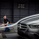 Der Mercedes-Benz B 200 ist aerodynamischer gewordenen