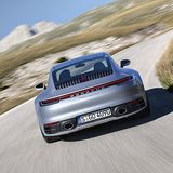 Das Heck ist betont wuchtig