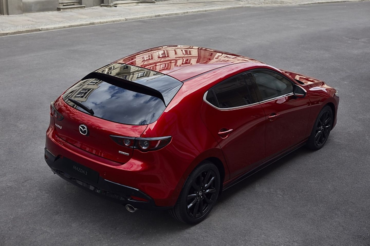 Mazda 3 2019 - mit einer mächtigen C-Säule