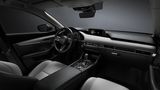 Das Cockpit des Mazda 3 Fastback