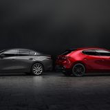Beide Mazda 3 Versionen