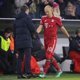 Arjen Robben vom FC Bayern München in der Champions League
