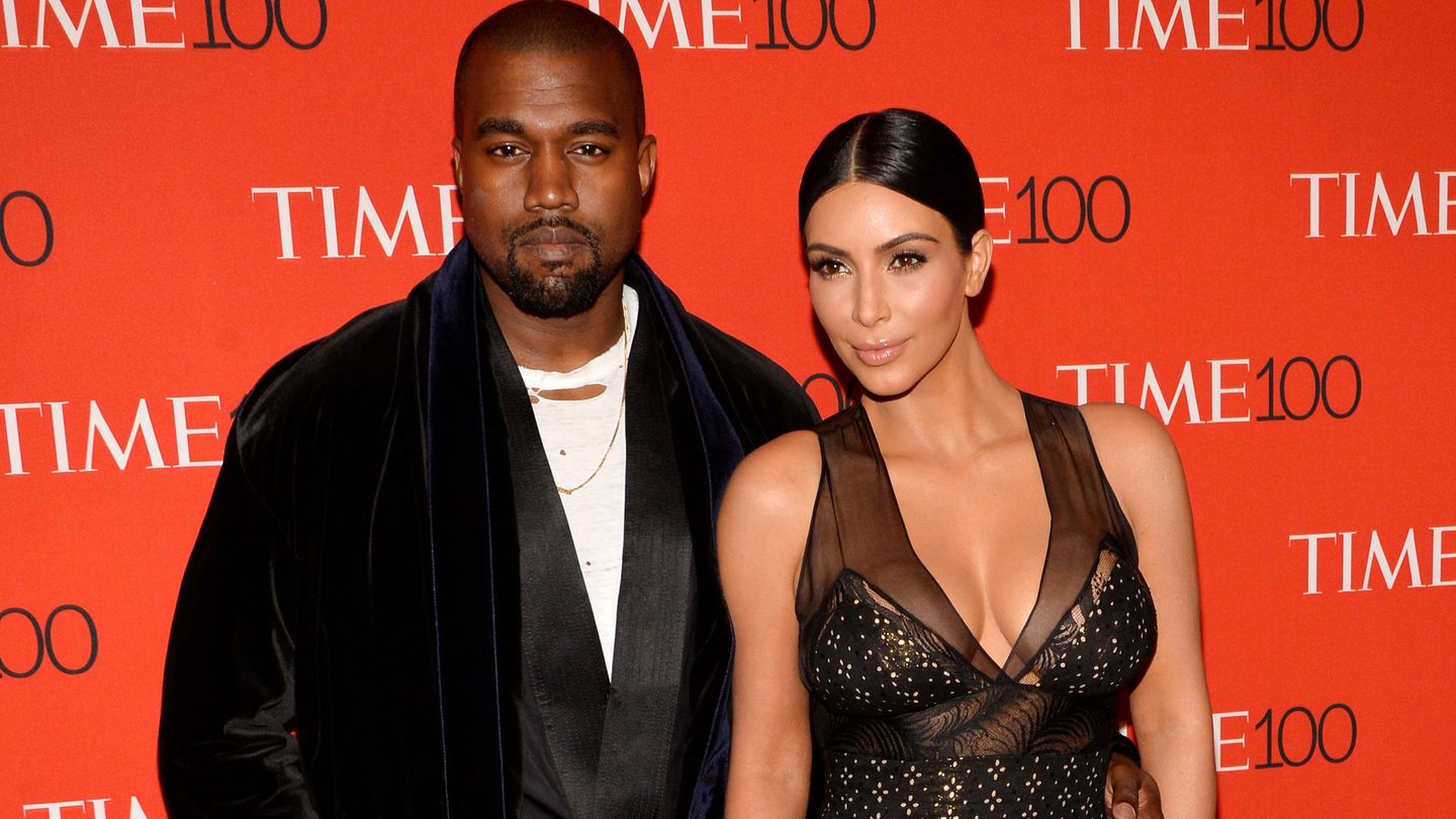 Kanye West und Kim Kardashian