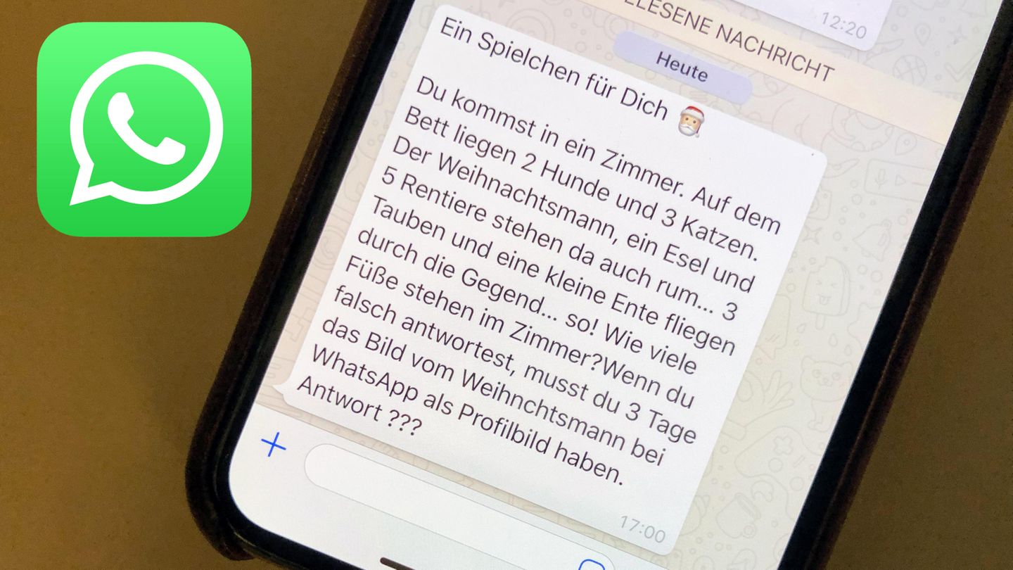 Whatsapp Ratsel Mit Weihnachtsmann Drohen Abmahnungen Das Sagt Ein Anwalt Stern De