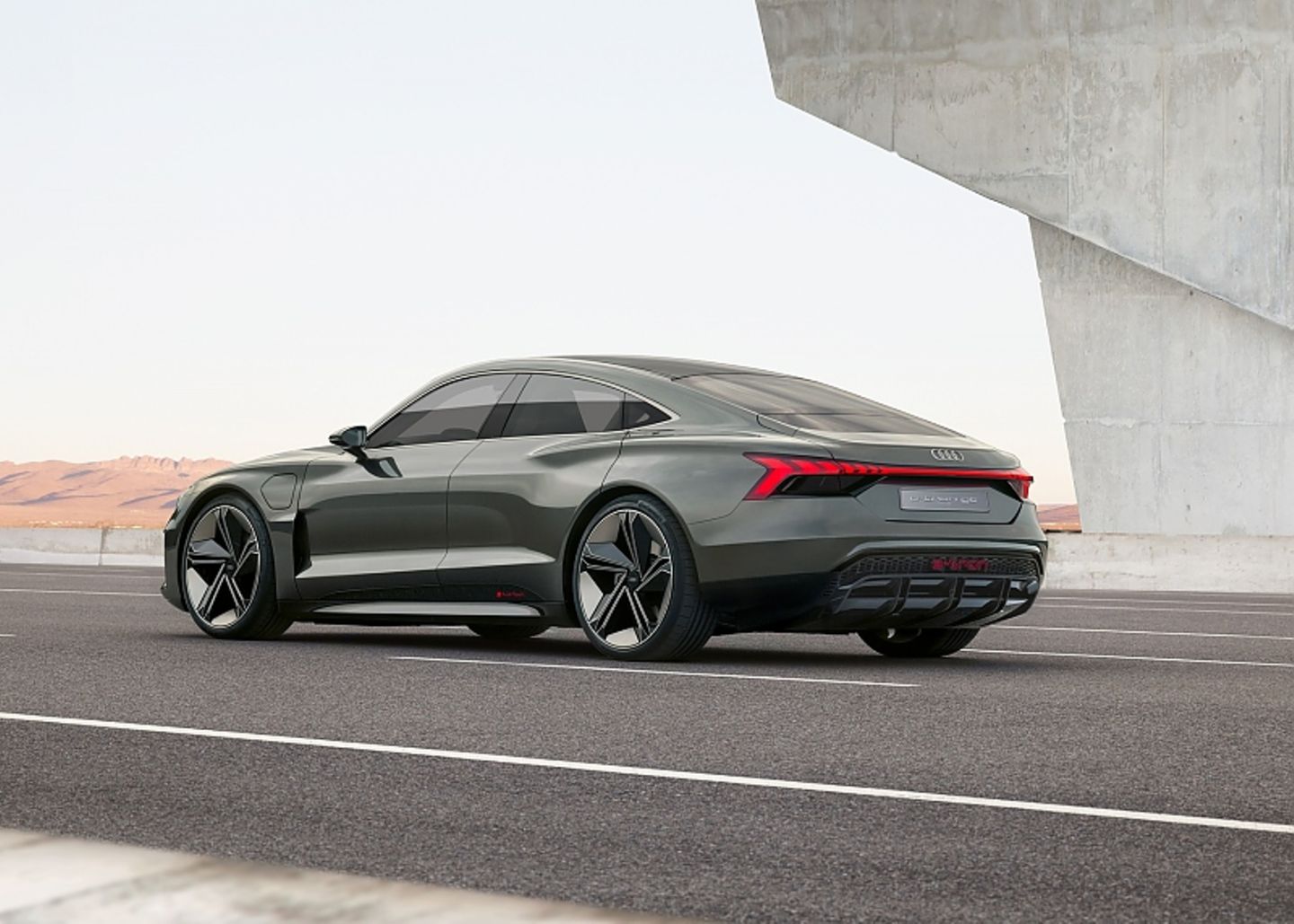 Audi E-Tron GT - scharfes Design