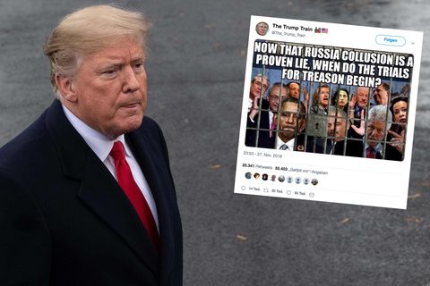 Donald Trump und sein Knast-Tweet
