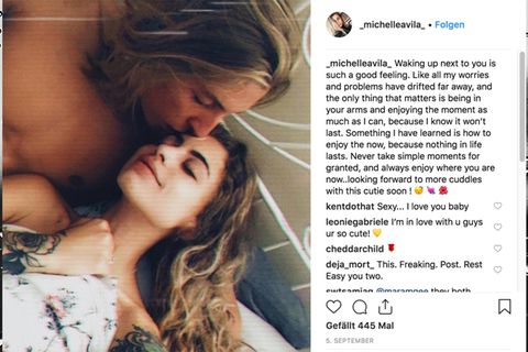 Trauernde Eltern: Auf Instagram schien ihr Leben perfekt. Jetzt ist das Pärchen tot.