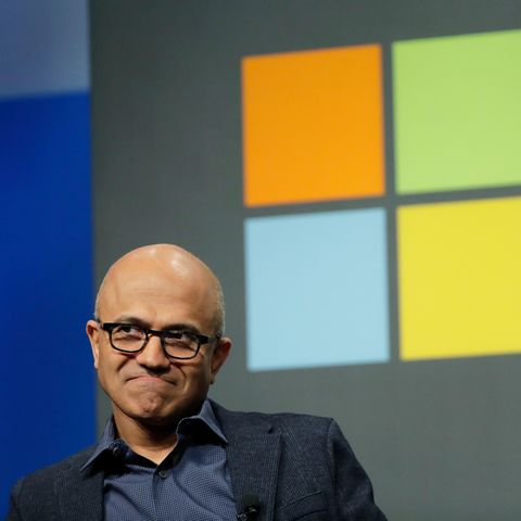 Microsoft-Chef Satya Nadella hat derzeit allen Grund zur Freude