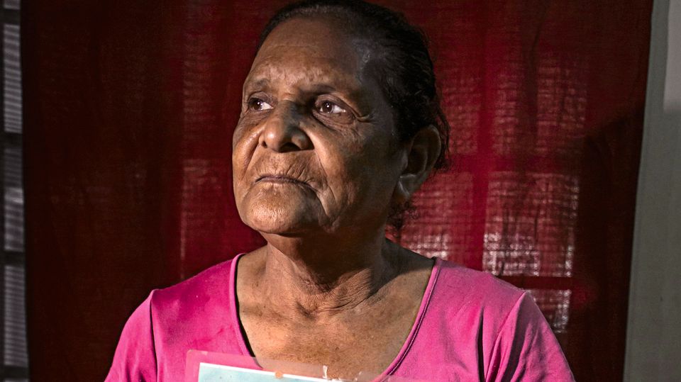 Flüchtlinge in Mittelamerika: Pilar Escobar vermisst ihre Tochter Olga, die sich bereits 2009 aus Honduras aufgemacht hatte Pilar Escobar vermisst ihre Tochter Olga, die sich bereits 2009 aus Honduras aufgemacht hatte