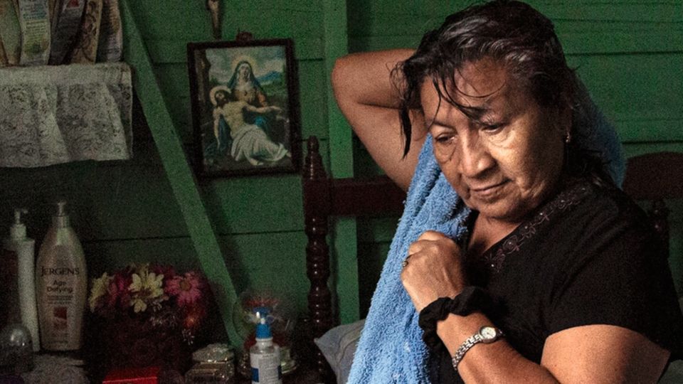 Flüchtlinge in Mittelamerika: Rosa Nelly Santos leitet in der Stadt El Progreso die Organisation Cofamipro, das Komitee der Familien verschwundener Migranten Rosa Nelly Santos leitet in der Stadt El Progreso die Organisation Cofamipro, das Komitee der Familien verschwundener Migranten