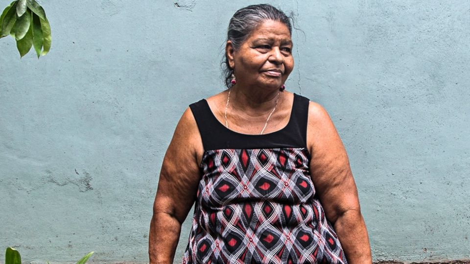 Flüchtlinge in Mittelamerika: Clementina Murcia vermisst ihre beiden Söhne, einen schon seit 1987 Clementina Murcia vermisst ihre beiden Söhne, einen schon seit 1987