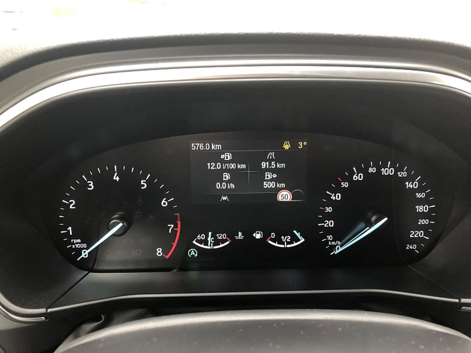 Ford Focus 1.0 Ecoboost - blasse Instrumente