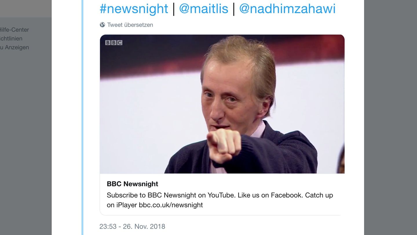 BBC Newsnight Lynn Hayter