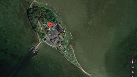 Die dänische Insel Lindholm ist sieben Hektar groß. In Zukunft soll sie abgelehnte Asylbewerber beherbergen.