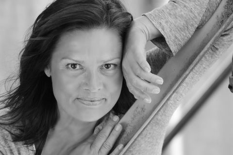 Die Moderatorin Stefanie Tücking
