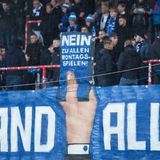 "Nein zu allen Montagsspielen."